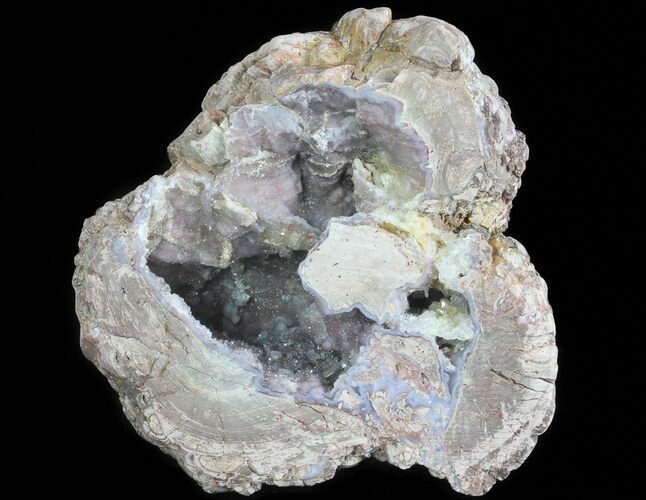 Crystal Filled Dugway Geode (Polished Half) #67479